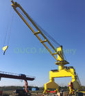 Capacidade de levantamento da estrutura compacta de equipamento de levantamento do porto do elevado desempenho grande