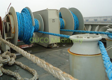 Guinchos marinhos personalizados da plataforma da capacidade, guincho bonde hidráulico da âncora do barco