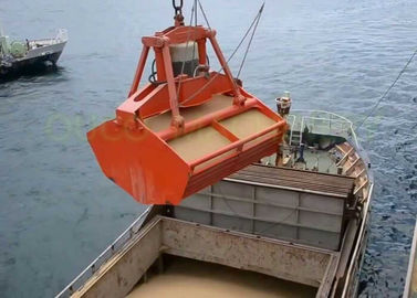 12m³ Radio Remote Control Grab Bucket Hydraulic For Cargo Unloading Sand
